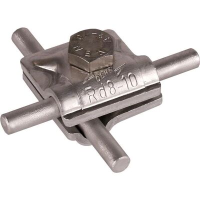 DEHN+SÖHNE Modèle 390051 Bornier en aluminium - Connexion polyvalente - Publicité DEHN+SÖHNE Modèle 390051 Bornier en aluminium - Connexion polyvalente - Publicité