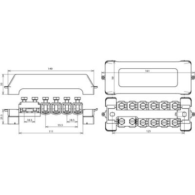 Dehn K12 Jordningsstav - UV-stabiliserad - Koppar, 10 anslutningar Dehn K12 Jordningsstav - UV-stabiliserad - Koppar, 10 anslutningar