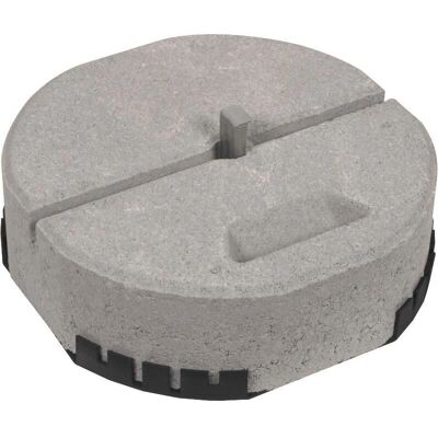 Dehn 102 340 Base en Béton - D=337mm, Empilable - Base pour Structures de Toit - Publicité Dehn 102 340 Base en Béton - D=337mm, Empilable - Base pour Structures de Toit - Publicité