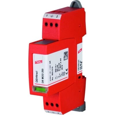 Dehn + Soehne DR M 2P 255 FM - Überspannungsableiter, 230V, IP20 Dehn + Soehne DR M 2P 255 FM - Überspannungsableiter, 230V, IP20