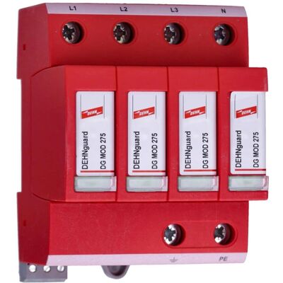 Dehn 952405 Overspanningsbeveiliging - IP20, Type 2, 40kA, Modulair Dehn 952405 Overspanningsbeveiliging - IP20, Type 2, 40kA, Modulair