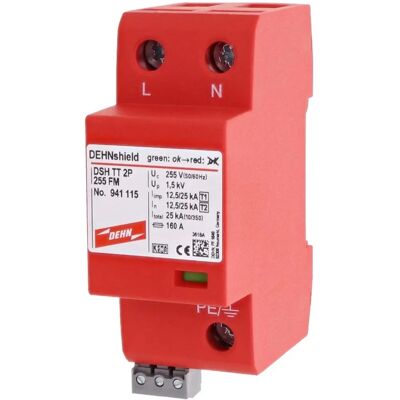Dehn + Söhne Überspannungsschutz DSH TT 2P 255 FM Dehn + Söhne Überspannungsschutz DSH TT 2P 255 FM