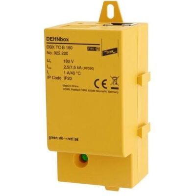 Dehn Overspanningsbeveiliging - DBX TC B 180 - VDSL/G.fast - IP20 Dehn Overspanningsbeveiliging - DBX TC B 180 - VDSL/G.fast - IP20