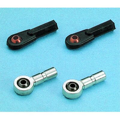 Graupner - 3582 - M2 - 2mm vrtaný - Kulový čep set Graupner - 3582 - M2 - 2mm vrtaný - Kulový čep set