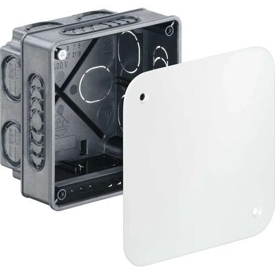 Kaiser Modell 1094-01 Wanddose - IP2X, Quadratisch, Kunststoff Kaiser Modell 1094-01 Wanddose - IP2X, Quadratisch, Kunststoff