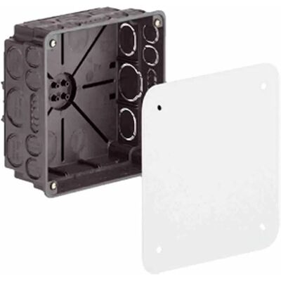 Kaiser 1096-01 Eckdose - IP2X - 159x159mm - Kunststoff Kaiser 1096-01 Eckdose - IP2X - 159x159mm - Kunststoff