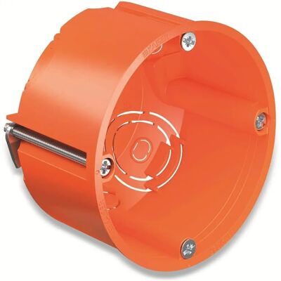Kaiser Modell 9063-02 Wanddose - Orange - Elektro-Verbindungskasten Kaiser Modell 9063-02 Wanddose - Orange - Elektro-Verbindungskasten