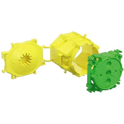 Kaiser Elektro 1265-01 Halogenfreie Anschlussdose - 94x75 mm, 20 St Kaiser Elektro 1265-01 Halogenfreie Anschlussdose - 94x75 mm, 20 St