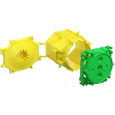 Kaiser Elektro 1265-01 Halogenfreie Anschlussdose - 94x75 mm, 20 St Kaiser Elektro 1265-01 Halogenfreie Anschlussdose - 94x75 mm, 20 St