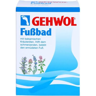 Gehwol Classic Baie de Pieds pour Pieds Obscurs et Fatigués - Sel de Bain Gehwol Classic Baie de Pieds pour Pieds Obscurs et Fatigués - Sel de Bain