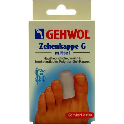 Gehwol Zehenkappe - Flexibel, Hautfreundlich, 2 Stück Gehwol Zehenkappe - Flexibel, Hautfreundlich, 2 Stück