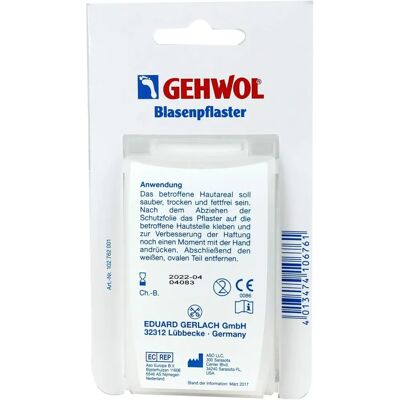 Gehwol Hydrocolloid Blasenpflaster - Effektive Behandlung Gehwol Hydrocolloid Blasenpflaster - Effektive Behandlung