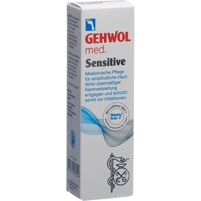 Gehwol Sensitive Fotkrem - 75ml - Tørr og Følsom Hud Gehwol Sensitive Fotkrem - 75ml - Tørr og Følsom Hud