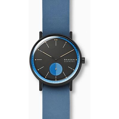 Montre-bracelet à quartz noir Skagen SKW6539 - Wrist watch - Publicité Montre-bracelet à quartz noir Skagen SKW6539 - Wrist watch - Publicité
