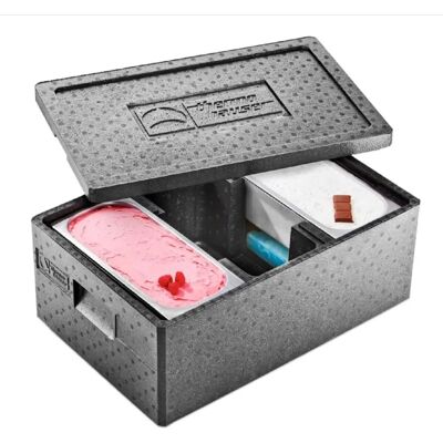 Thermohauser Gelato-Transportbox - Hochdichtes Polypropylen - Made in Germany Thermohauser Gelato-Transportbox - Hochdichtes Polypropylen - Made in Germany