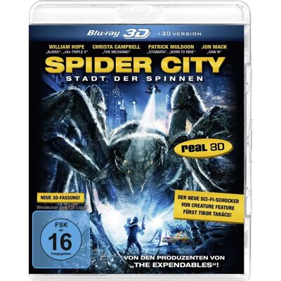 WVG Medien GmbH - Spider City - Stadt der Spinnen - 2D Blu-ray - Actionfilm WVG Medien GmbH - Spider City - Stadt der Spinnen - 2D Blu-ray - Actionfilm