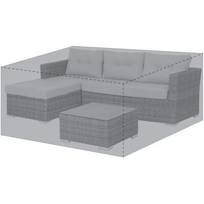 Housse de mobilier de patio Acamp 57723 - Couverture pour salon de jardin - Anthracite - Publicité Housse de mobilier de patio Acamp 57723 - Couverture pour salon de jardin - Anthracite - Publicité