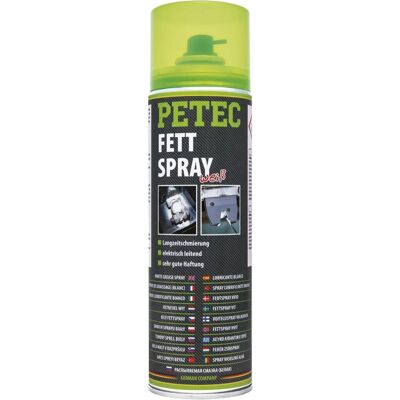 Petec Fettspray Weiß - Fettsprej - Långvarig smörjning Petec Fettspray Weiß - Fettsprej - Långvarig smörjning