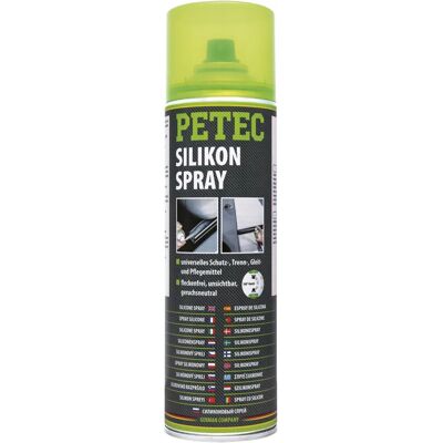 Petec 70850 Silikon Spray - Höga Temperaturen, Universell, 500ml Petec 70850 Silikon Spray - Höga Temperaturen, Universell, 500ml