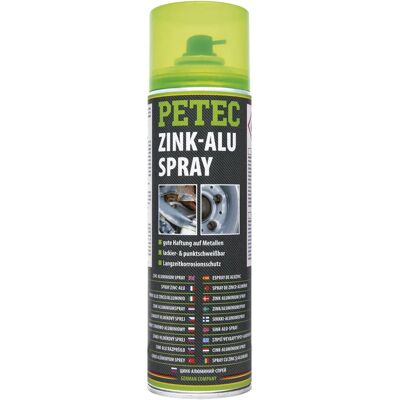 Petec 71050 - Zink-Alu Spray - Långvarigt Skydd Petec 71050 - Zink-Alu Spray - Långvarigt Skydd