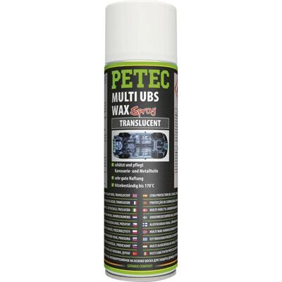 Petec Multi Ubs Vaha Läpinäkyvä - Alustan suoja-iskuisku - 500ml Petec Multi Ubs Vaha Läpinäkyvä - Alustan suoja-iskuisku - 500ml