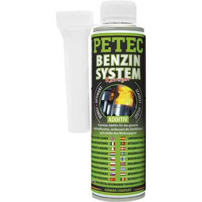 Petec Benzinsystemreiniger - 300ml - Effiziente Kraftstoffreinigung Petec Benzinsystemreiniger - 300ml - Effiziente Kraftstoffreinigung