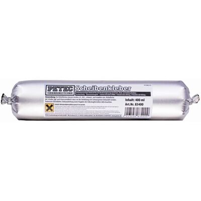 Petec 400ml Bilglaslim - Högmodulär, Snabb Härdning Petec 400ml Bilglaslim - Högmodulär, Snabb Härdning