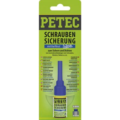 Petec Blue Thread Lock Sealant - Automotive Part Petec Blue Thread Lock Sealant - Automotive Part