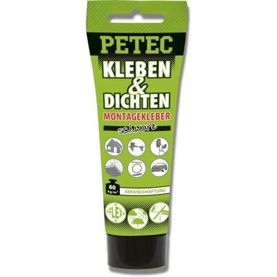 Petec Karosserie & Dichtmasse Schwarz (80 Ml) Metall-Klebstoff,Karosserieklebstoff,Hybridklebstoff,Glas-Metall-Klebstoff,Universalklebstoff - Sealant & Adhesive Petec Karosserie & Dichtmasse Schwarz (80 Ml) Metall-Klebstoff,Karosserieklebstoff,Hybridklebstoff,Glas-Metall-Klebstoff,Universalklebstoff - Sealant & Adhesive