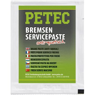 Petec Bromsservicepaste - 5 G, Gul-Transparant - Bromstyp Petec Bromsservicepaste - 5 G, Gul-Transparant - Bromstyp