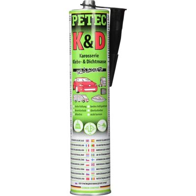 Petec Noir Mastic et Colle pour Carrosserie - Mastic et Colle Carrosserie - Publicité Petec Noir Mastic et Colle pour Carrosserie - Mastic et Colle Carrosserie - Publicité