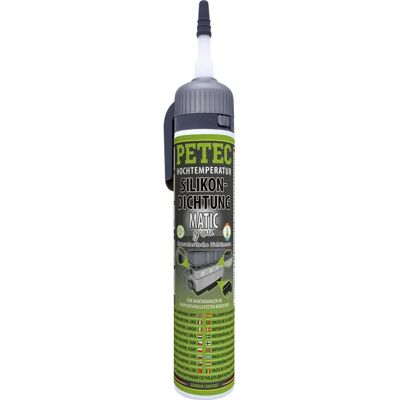 Petec Grauer Silikondichtung Matic - Hochtemperatur, 200ml Petec Grauer Silikondichtung Matic - Hochtemperatur, 200ml