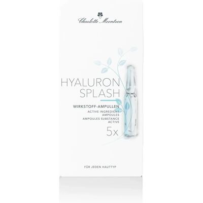 Charlotte Meentzen - Hyaluron Splash Facial Ampoules - Serum for All Skin Types Charlotte Meentzen - Hyaluron Splash Facial Ampoules - Serum for All Skin Types