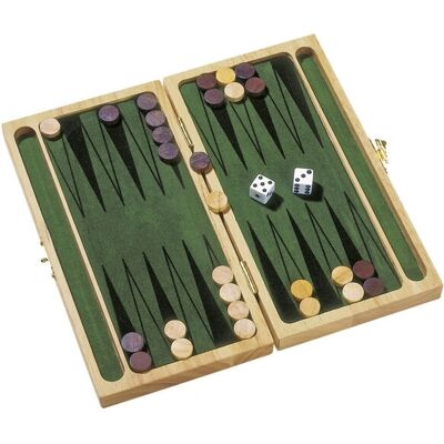 Goki HS056 Drewniana Gra Planszowa - Strategia & Backgammon - 6+ Goki HS056 Drewniana Gra Planszowa - Strategia & Backgammon - 6+