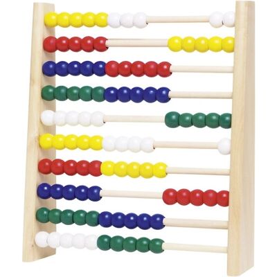 Goki HS240 Lernspielzeug - Holz-Zählrahmen für Kinder ab 4+ Jahre Goki HS240 Lernspielzeug - Holz-Zählrahmen für Kinder ab 4+ Jahre