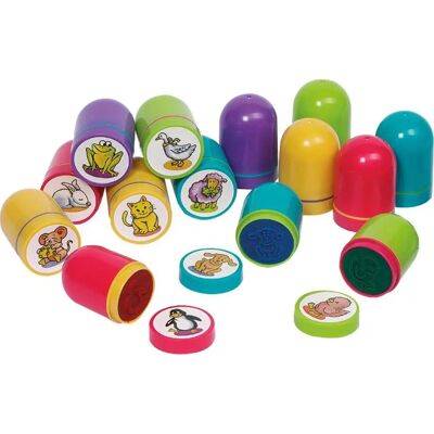 GOKI Selbstfärbende Tierstempel - Kinderspielzeug GOKI Selbstfärbende Tierstempel - Kinderspielzeug