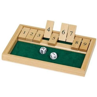 Goki WG175 - Trä Shut the Box - Brädspel Goki WG175 - Trä Shut the Box - Brädspel