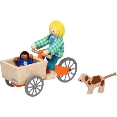Gollnest & Kiesel GmbH - Lastcykel - Böjbara dockor, Hund - Cargo Bicycle Gollnest & Kiesel GmbH - Lastcykel - Böjbara dockor, Hund - Cargo Bicycle