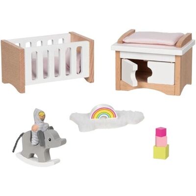 Goki Puppenhaus Möbel Kinderzimmer Goki Puppenhaus Möbel Kinderzimmer