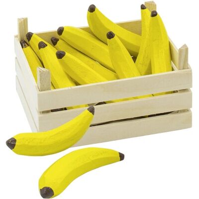 Goki 51670 Rollenspiel Spielzeug - Holzbananen Set zum Spielen Goki 51670 Rollenspiel Spielzeug - Holzbananen Set zum Spielen