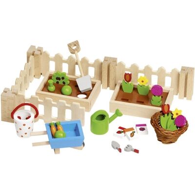 Conjunto de Jardín para Casa de Muñecas Goki 51729 - Accesorios Conjunto de Jardín para Casa de Muñecas Goki 51729 - Accesorios