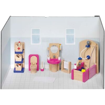 Gollnest & Kiesel - Goki - Bois - 22 pièces - Mobilier de maison de poupée - Publicité Gollnest & Kiesel - Goki - Bois - 22 pièces - Mobilier de maison de poupée - Publicité
