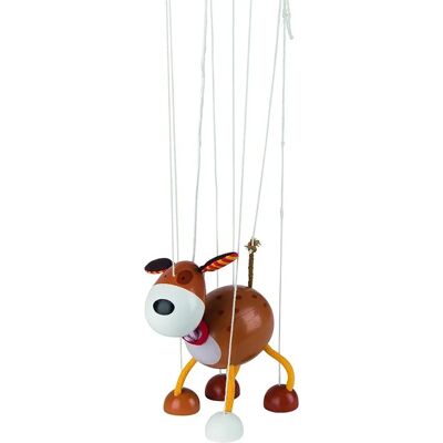 Goki 51755 Marionetta cane in legno - Giocattolo per bambini Goki 51755 Marionetta cane in legno - Giocattolo per bambini