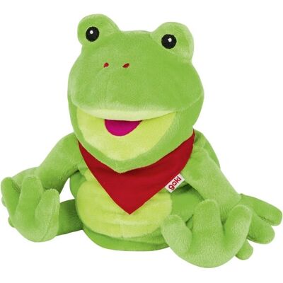 Goki Handdocka Groda Frilo - Plysch Handdjur för Barn Goki Handdocka Groda Frilo - Plysch Handdjur för Barn