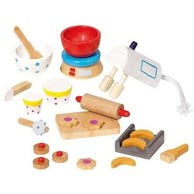 Set di accessori Goki - Utensili per case di bambole - 22 pezzi Set di accessori Goki - Utensili per case di bambole - 22 pezzi