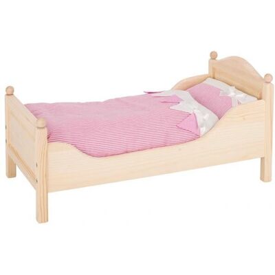 Goki 51917 Puppenbett - Puppenhaus Zubehör Goki 51917 Puppenbett - Puppenhaus Zubehör