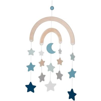 Goki 52876 Baby Mobile - Baby Mobile, Sternenhimmel, Blau - Baby Mobile für Kinderbett Goki 52876 Baby Mobile - Baby Mobile, Sternenhimmel, Blau - Baby Mobile für Kinderbett