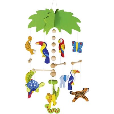 Mobile bébé thème jungle Goki 30x55cm - Publicité Mobile bébé thème jungle Goki 30x55cm - Publicité