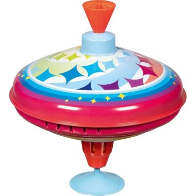 GOKI Musikkreisel - Sternenstaub - Durchmesser 18,5cm - Lichteffekte GOKI Musikkreisel - Sternenstaub - Durchmesser 18,5cm - Lichteffekte
