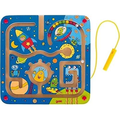 Goki Labirinto Magnetico - Multicolore - Giocattolo Educativo Goki Labirinto Magnetico - Multicolore - Giocattolo Educativo